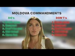 Moldovan Etiquette: 5 DOs and DON'Ts for traveling to MOLDOVA 🇲🇩