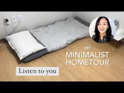 Minimalist hometour(listen to you)