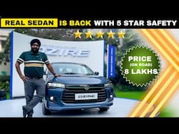 Best Selling Sedan is back with 5 Star GNCAP Rating | Maruti Suzuki Dzire 2024 Details Features