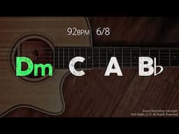 D Minor Sad Acoustic Guitar Ballad Backing Track Dm