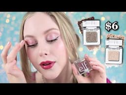 The BEST Wet-Look Eyeshadow At The Drugstore? ELF Fine as Fleck Review