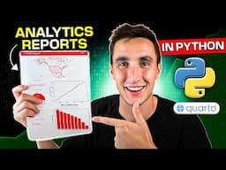 How to Generate Analytics Reports (pdfs) in Python! (Quarto Tutorial)