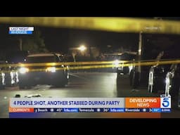 4 shot, 1 stabbed after Inland Empire house party turns violent 