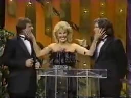 Tanya Tucker & presenting award  (MCN/TNN 1985)