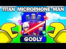 UNLOCKING Titan MICROPHONE MAN In Toilet Tower Defense