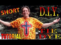 DIY Fire Cross Tie Dye Shirt [Short Commentary]