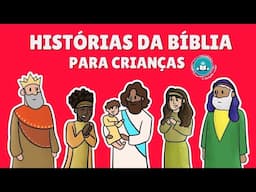 MARATONA DE DESENHOS! HISTÓRIAS DA BÍBLIA PARA CRIANÇAS AO VIVO! [O Grande Livro TV]