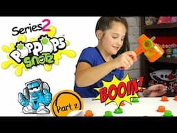 NEW POP POPS PETS & POP POPS SNOTZ SERIES 2 | POPPING BUBBLES WITH SLIME SURPRISES INSIDE!  PART 2