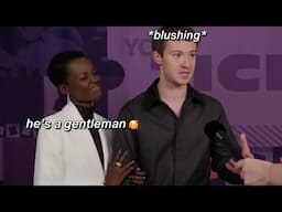 Joseph Quinn and Lupita Nyong'o flirting (in their own way) for 5 minutes | Part 2