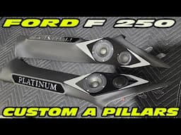 FORD F250 /  F350 / F450 CUSTOM A PILLARS FABRICATION PART 2