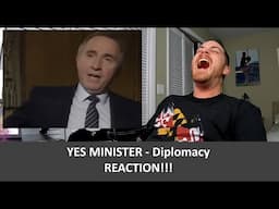 American Reacts to YES MINISTER - Diplomacy is about surviving until the next century REACTION