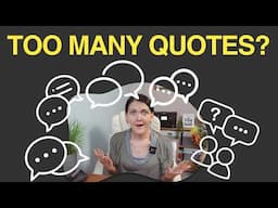 Qualitative Interviews – How to decide which quotes to include in your findings chapter