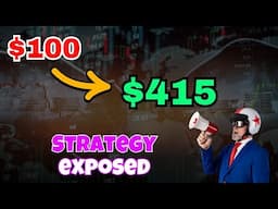 I Turned $100 into $415 in Less Than 12 Hours | Day 1: Small Account Challenge