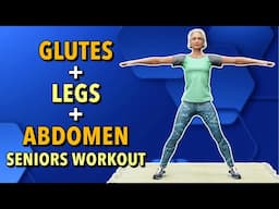 10-Min Seniors Workout for Glutes, Legs and Abdomen