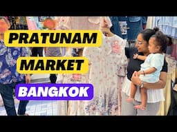 Pratunam Market Bangkok, Thailand | Cheapest Market in Bangkok | Wholesale Market in Bangkok