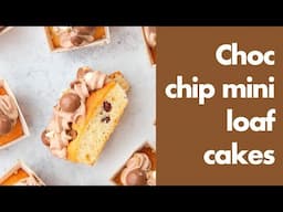 How make Chocolate Chip Mini Loaves * Emily Leary, A Mummy Too *