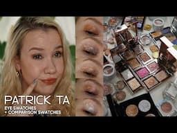 Patrick Ta Eyeshadow Duos Eye Swatches and detailed comparisons