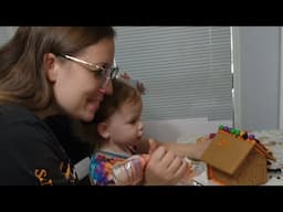 Halloween Gingerbread House Decorating Party