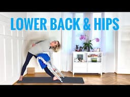 Lower Back and Hips Yoga | 49 min | Intermediate Level | Cat de Rham | Online Yoga Teaching