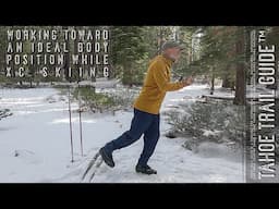 Working Toward an Ideal Body Position While XC Skiing (aka Go Hug a Tree)