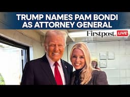 LIVE: Trump Selects Pam Bondi As Attorney General Following Matt Gaetz's Withdrawal