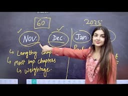 Class 12 How i scored 98% by studying from November 😱🔥 November Roadmap 💯 MUST WATCH #boards2025