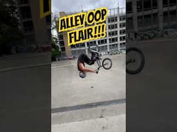 Alley oop flair? #shortsfeed #bmxpark #subscribe #skatepark #bmx #fyp