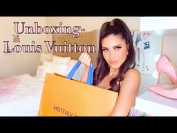 Unboxing & Reveal - Louis Vuitton Neverfull MM Rose Ballerine