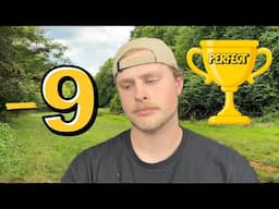 This might be the last time I attempt this disc golf challenge...