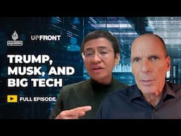 Is the growing power of Big Tech a threat to democracy? Maria Ressa and Yanis Varoufakis | UpFront