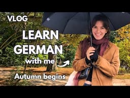 German VLOG: Ein Herbsttag in Deutschland | Comprehensible Input & Conversation