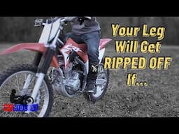 Dirt Bike Foot Position - How To Use Brake & Shifter Without Injury!