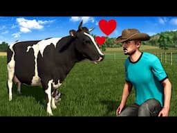 BAD FARMERS RAISE COWS in Farming Simulator 25!