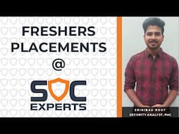 Magic Happened at SOC Experts - Srinibas Rout  | PwC | Cybersecurity Jobs for Freshers