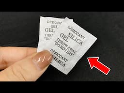 12 Brilliant Ways To Reuse Silica Gel Packets That Work Extremely Well