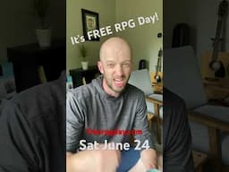 Free RPG day is awesome