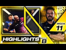 TIGHT AND TENSE IN GROUP B 🎯 | Highlights | Week 11 Group B Session 1