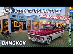 NEW Bangkok JODD FAIRS Ratchada Night Market Open NOW 🇹🇭 Thailand