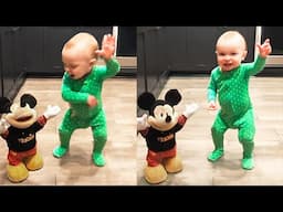 Most Funniest Baby Dancing Moments - Funny Babies Video || Cool Peachy🍑