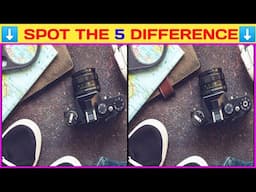 Image Puzzles Video//Your Eyes 99% Fail //Spot The 5 Difference (PART-5) #braingames #puzzle