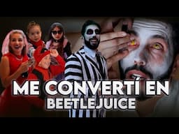 Me Convertí en Beetlejuice | Maquillaje de Halloween