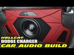 DODGE CHARGER CUSTOM CAR AUDIO SUB TRUNK BUILD - HELLCAT / SCATPACK / 393 / HEMI