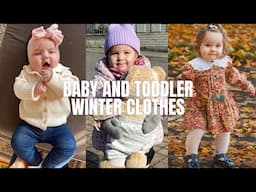 HOW TO DRESS BABIES AND TODDLERS IN WINTER // ALSO STYLING TIPS!