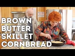 Brown Butter Skillet Cornbread