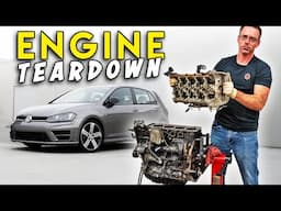 Golf R Blown up Engine Teardown!