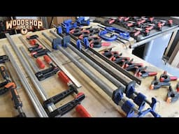 Ultimate Clamp Storage For Small Garage Workshops - Space Saver!