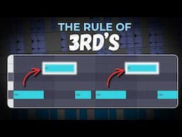 A Cheatcode for Catchy Melodies: The Rule of 3rd's