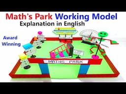 maths park working model explanation in english - maths project - diy | howtofunda