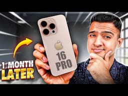 iPhone 16 Pro - Long Term Review With Pros & Cons !! 🔥