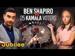 1 Republican vs. 25 Kamala Harris Voters (Feat. Ben Shapiro) | Surrounded